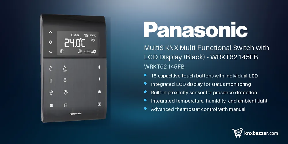 Panasonic WRKT62145FB KNX switch