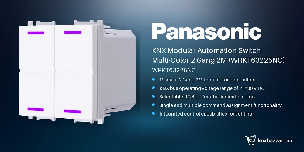 Panasonic WRKT63225NC KNX switch