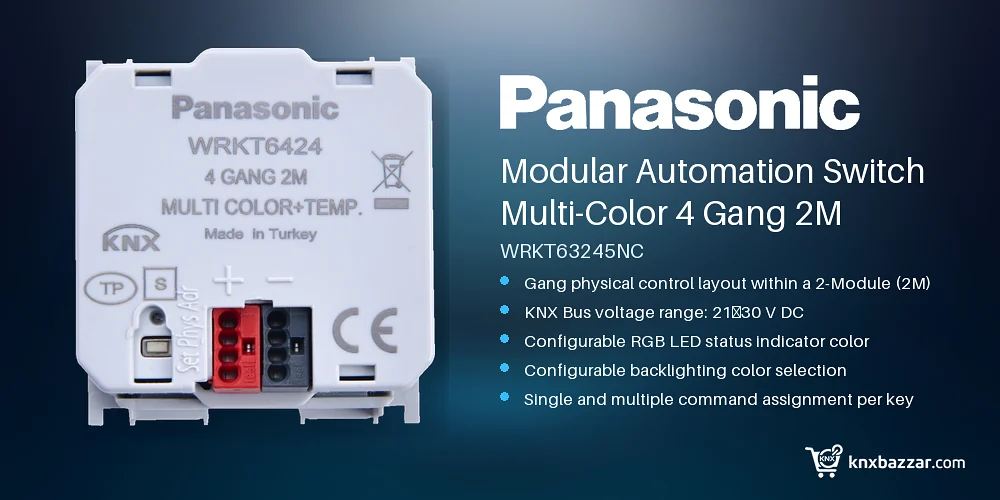 Panasonic Modular Automation Switch WRKT63245NC