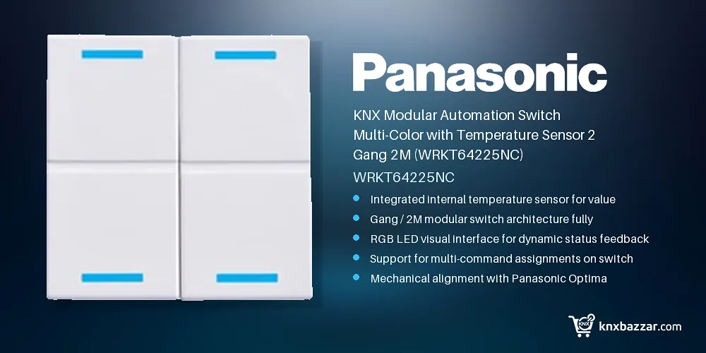 Panasonic KNX Modular Automation Switch WRKT64225NC
