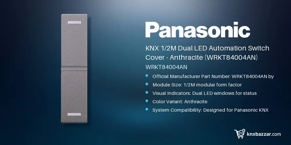 Panasonic WRKT84004AN KNX switch cover
