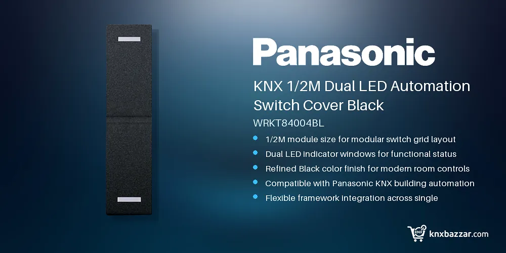 Panasonic WRKT84004BL KNX cover