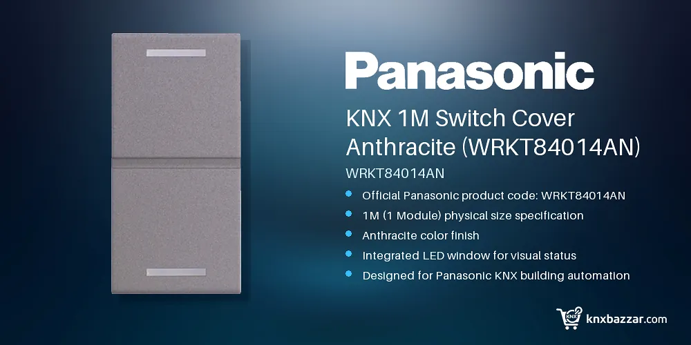 Panasonic WRKT84014AN KNX 1M Switch Cover