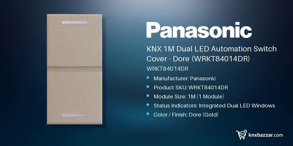 Panasonic WRKT84014DR KNX switch cover