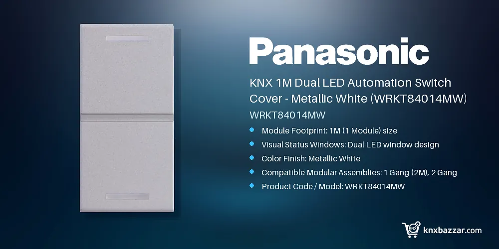 Panasonic WRKT84014MW KNX switch cover