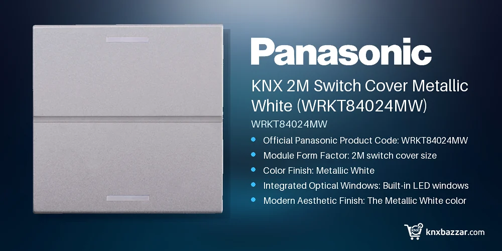 Panasonic WRKT84024MW KNX Switch Cover