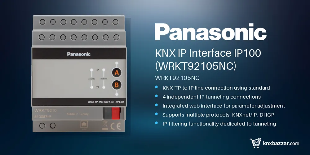 Panasonic KNX IP Interface IP100 WRKT92105NC