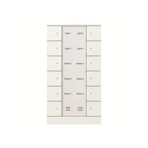 ABB SB/U12.0.1-884 12-Fold Control Element Studio White Matt