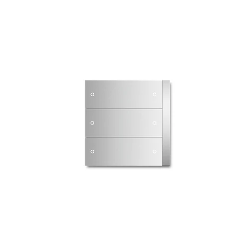 ABB PEB/U3.0.1-131 Control Element, 3/6-Fold, Matt Silver