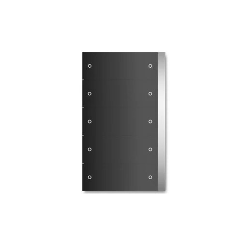 ABB PEB/U5.0.1-201 Control Element, 5/10 Gang, Matt Black