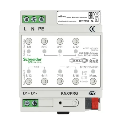 Schneider MTN6725-0003 KNX DALI Gateway