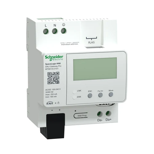 Schneider SpaceLogic KNX DALI Gateway Pro 1-Channel DALI-2 (MTN6725-0101)