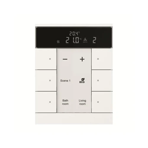 ABB SBR/U6.0.1-884 6-Fold HVAC Control Device (Studio White Matt)