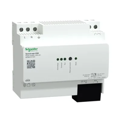 Schneider SpaceLogic KNX 1280mA Power Supply MTN6513-1201