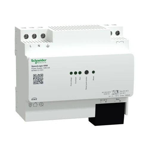 Schneider SpaceLogic KNX Power Supply REG-K 1280mA 30VDC - MTN6513-1201
