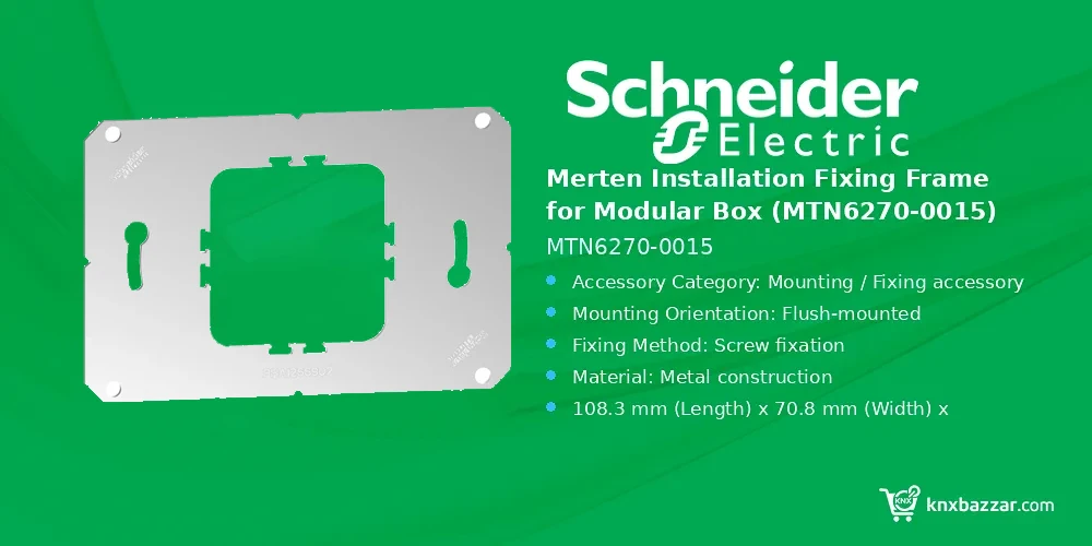 Schneider MTN6270-0015 fixing frame