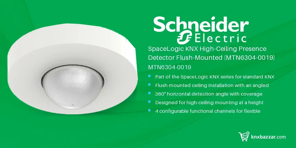 Schneider KNX High Ceiling Presence Detector MTN6304-0019