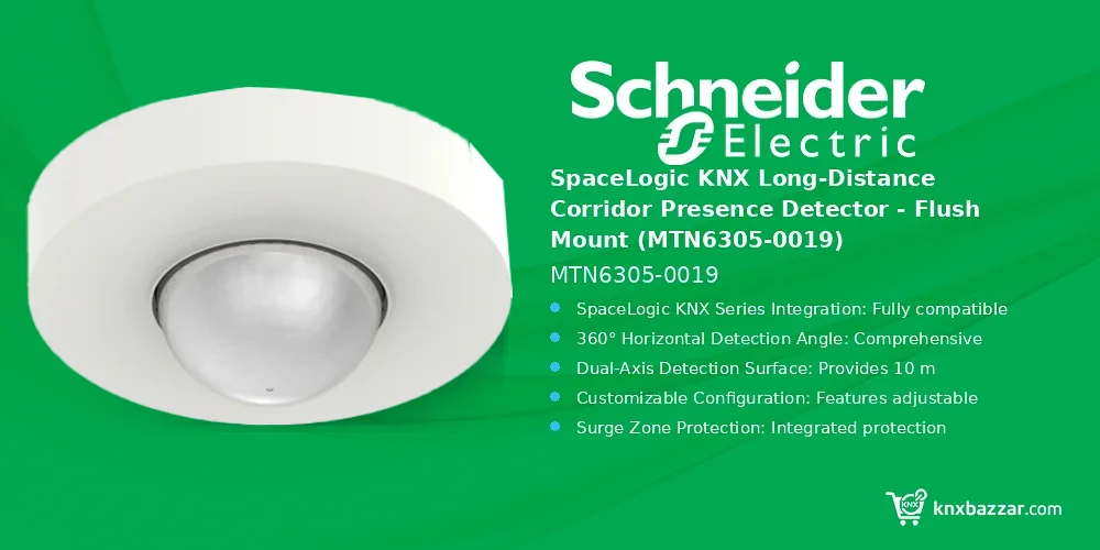Schneider MTN6305-0019 KNX corridor presence detector