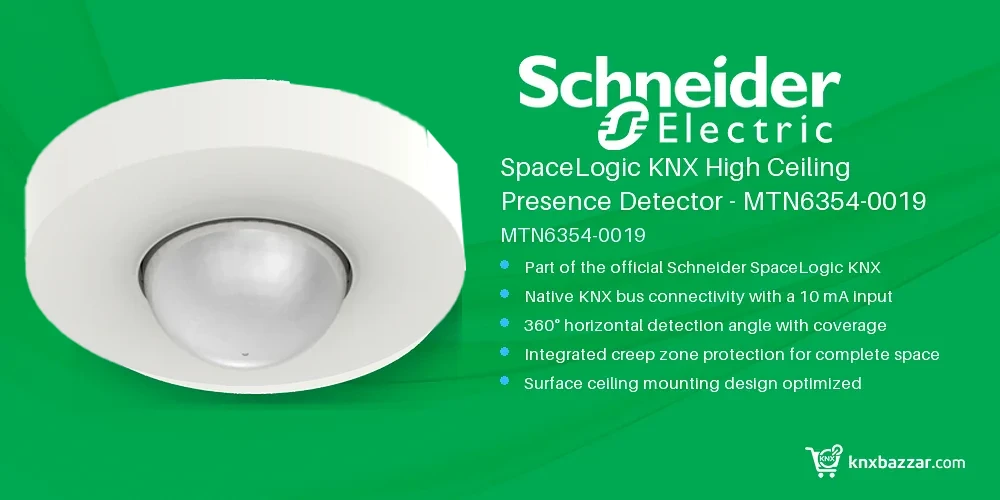 Schneider SpaceLogic KNX Presence Detector MTN6354-0019