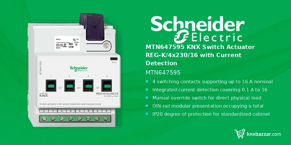 Schneider MTN647595 KNX Switch Actuator