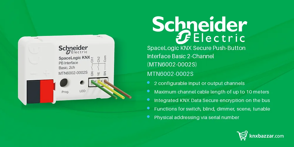 Schneider MTN6002-0002S KNX Push-Button Interface