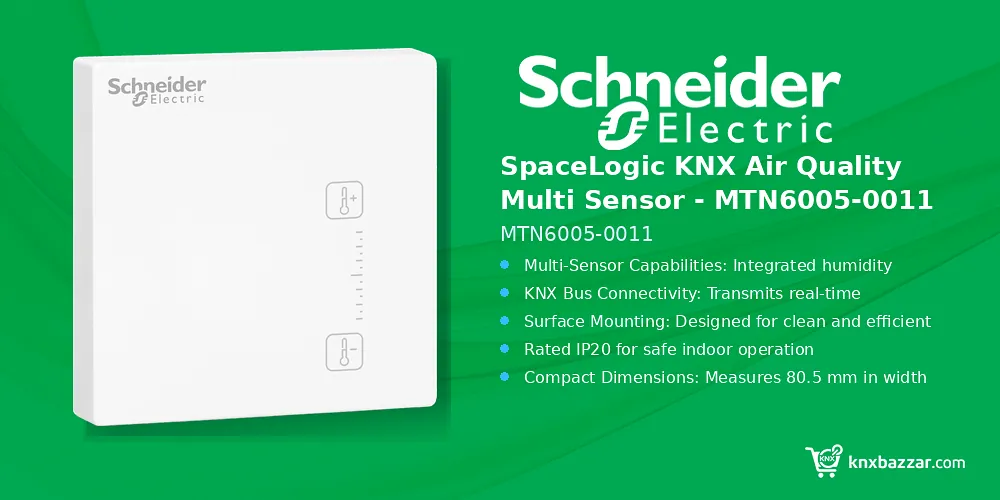 Schneider SpaceLogic KNX Air Quality Sensor MTN6005-0011