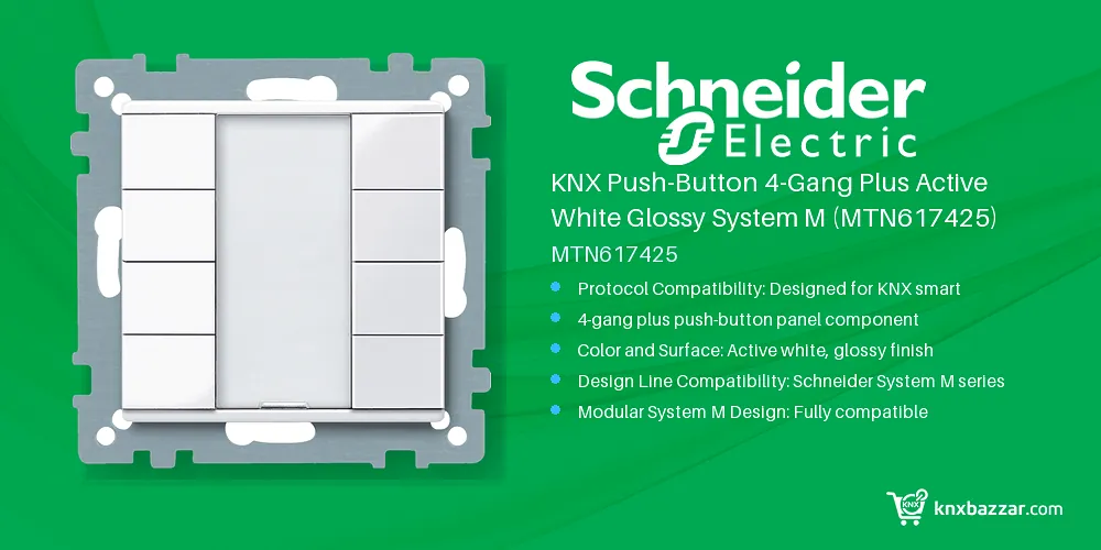 Schneider MTN617425 KNX push-button