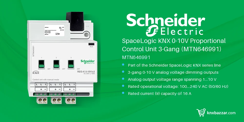 Schneider SpaceLogic KNX MTN646991