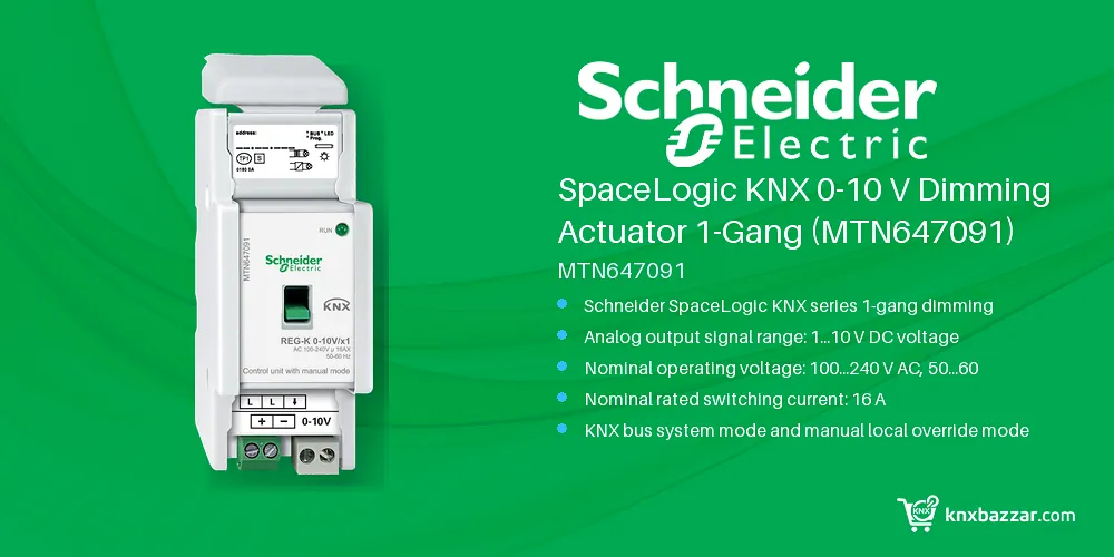 Schneider MTN647091 KNX dimming actuator