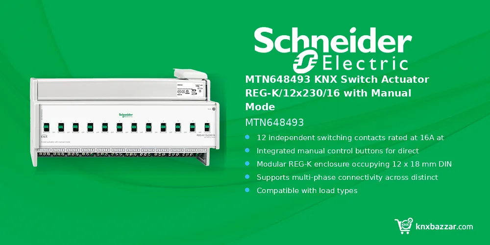 Schneider MTN648493 KNX switch actuator