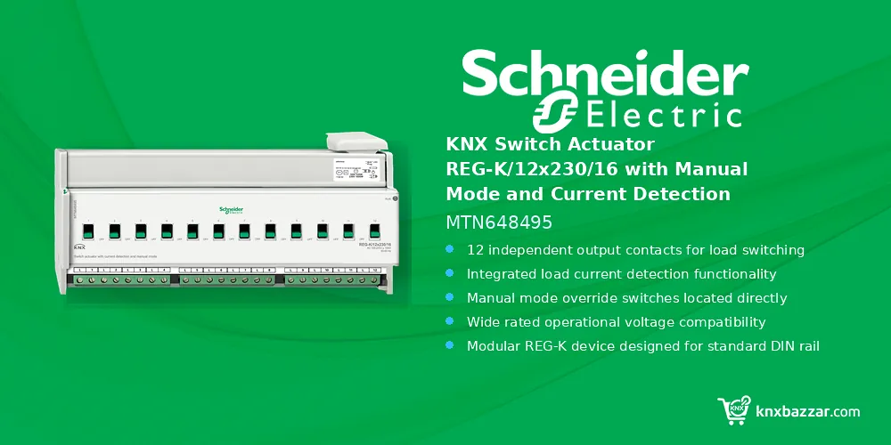 Schneider KNX 12-channel switch actuator MTN648495