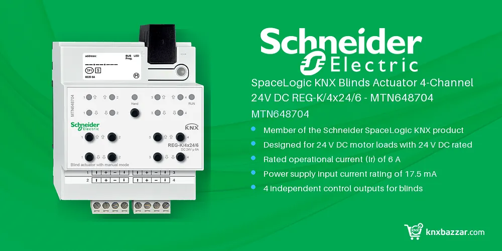 Schneider MTN648704 KNX Blinds Actuator
