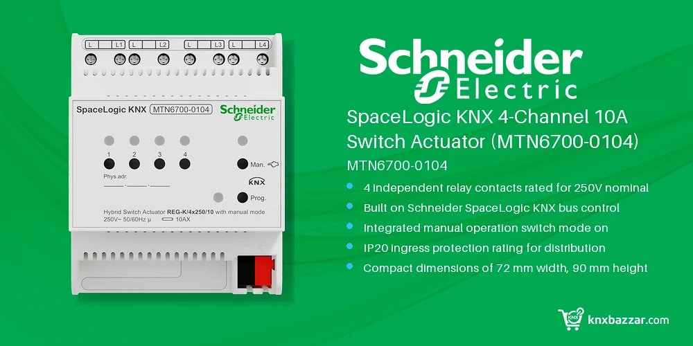 Schneider MTN6700-0104 SpaceLogic KNX