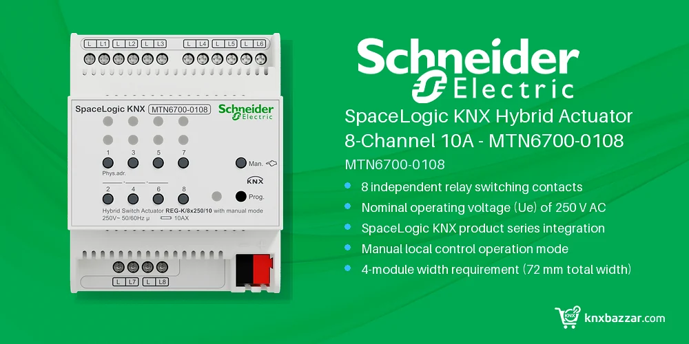 Schneider SpaceLogic KNX MTN6700-0108