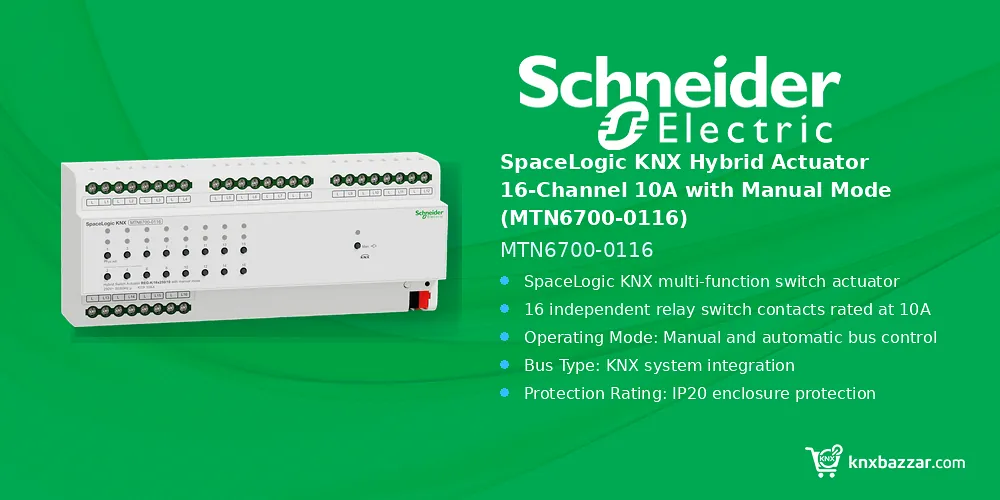 Schneider SpaceLogic KNX MTN6700-0116