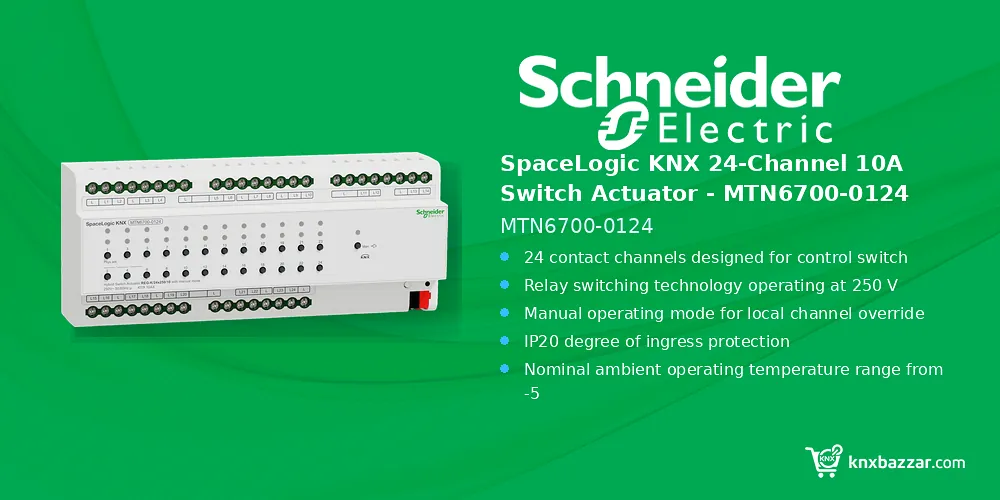 Schneider SpaceLogic KNX MTN6700-0124
