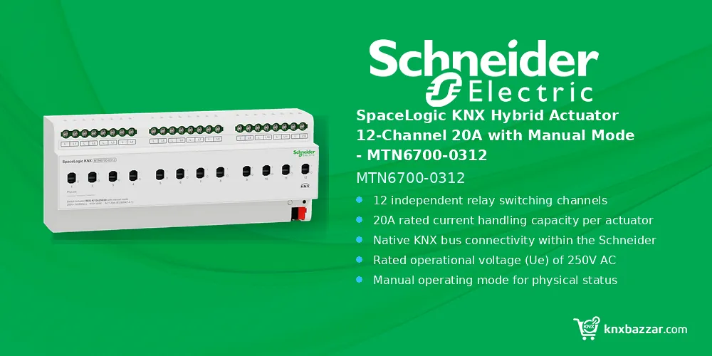 Schneider MTN6700-0312 KNX actuator