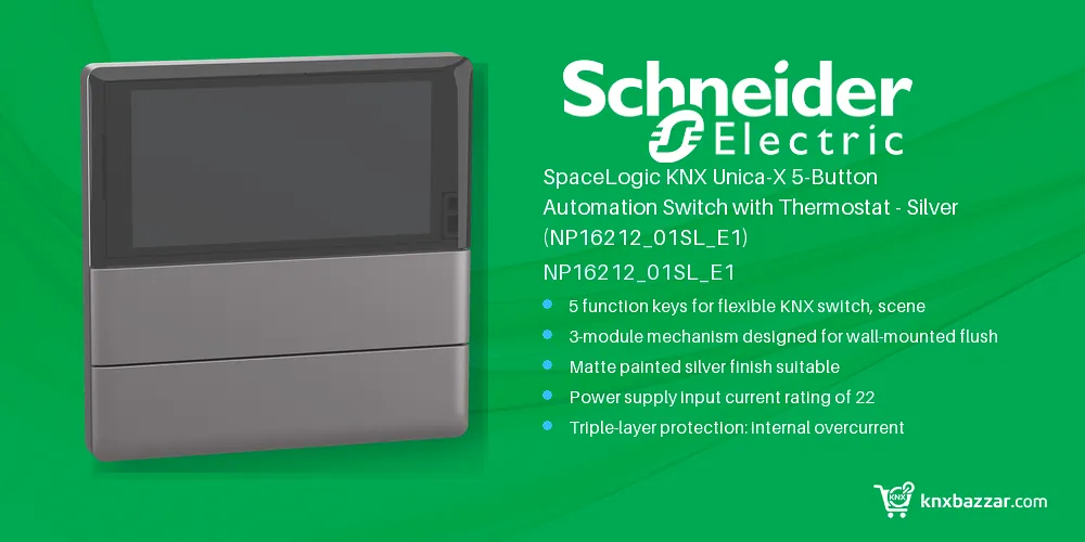 Schneider SpaceLogic KNX Unica-X NP16212_01SL_E1
