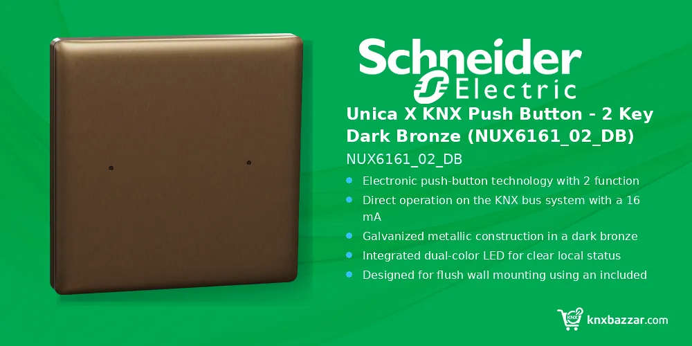 Schneider Unica X KNX push button
