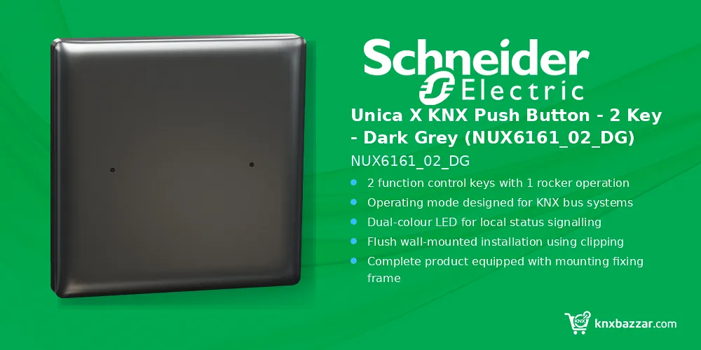 Schneider Unica X KNX Push Button NUX6161_02_DG
