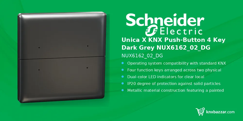 Schneider Unica X KNX push button