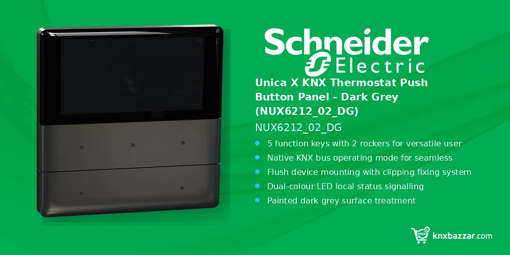 Schneider Unica KNX Thermostat