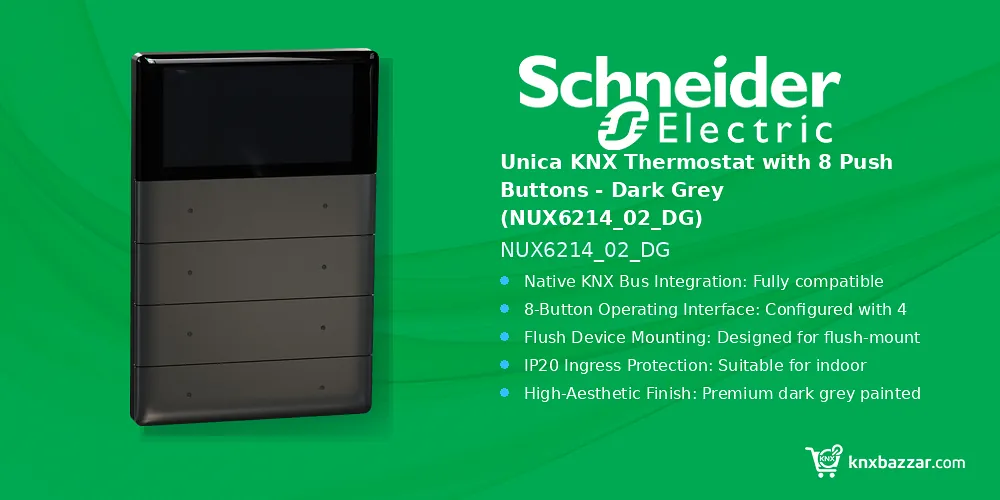 Schneider Unica KNX Thermostat