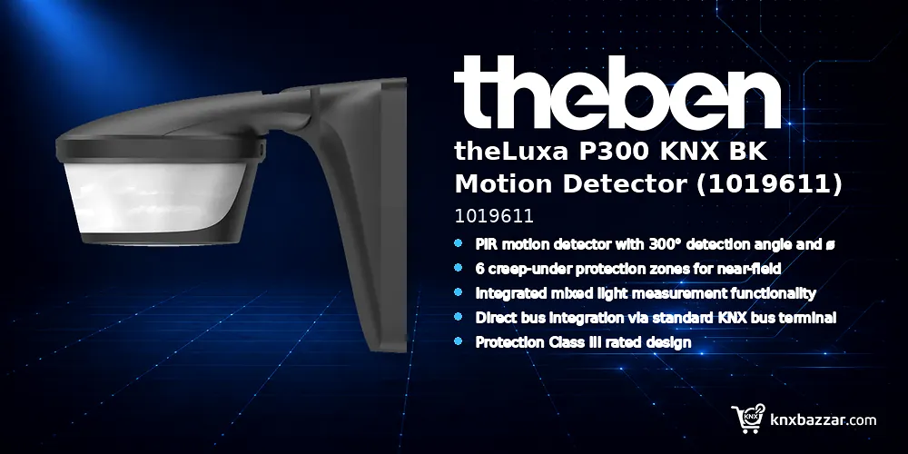 theben theLuxa P300 KNX BK 1019611