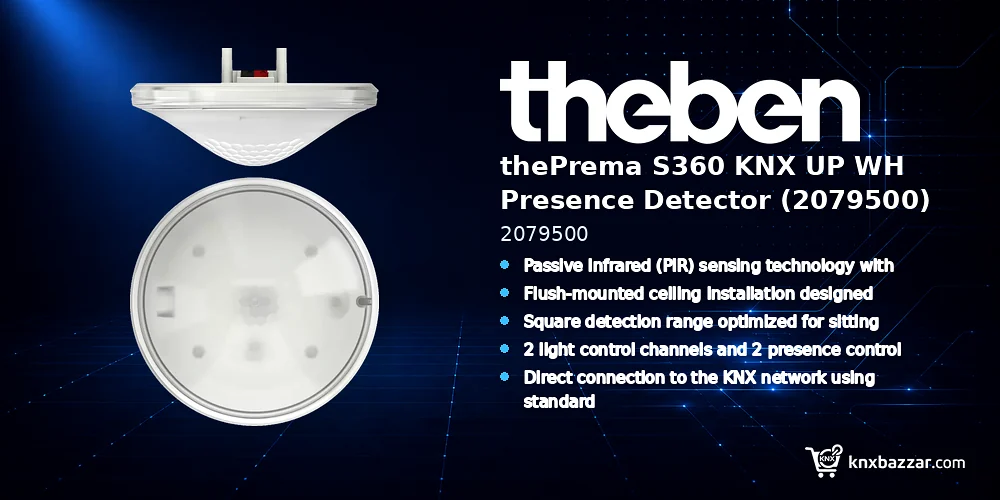 Theben thePrema S360 KNX UP WH