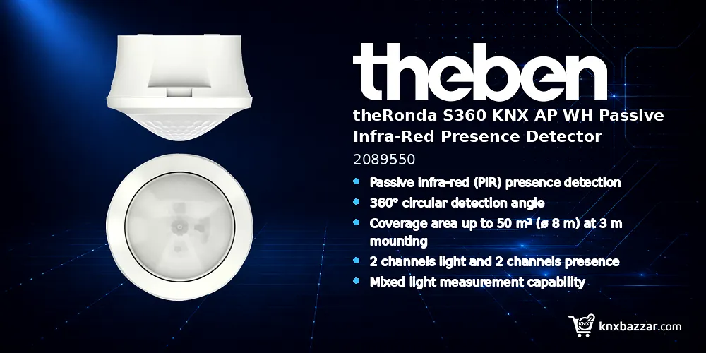 theben theRonda S360 KNX AP WH