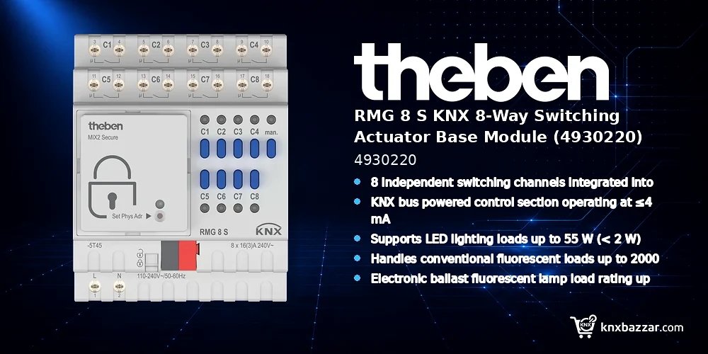 theben RMG 8 S KNX 4930220