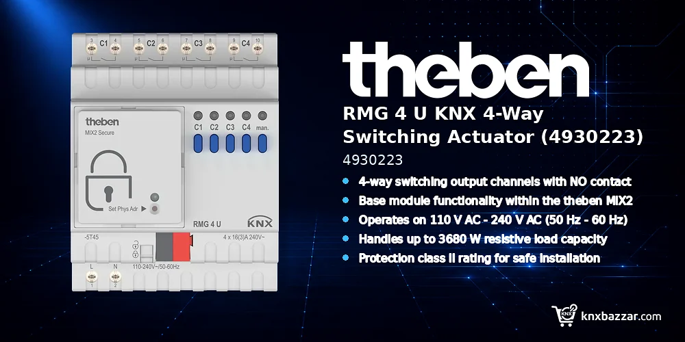 theben RMG 4 U KNX