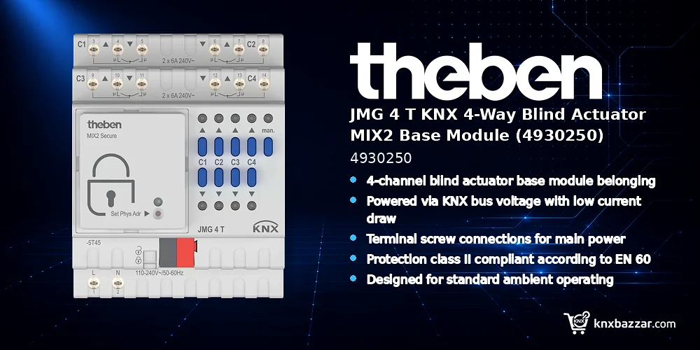 theben JMG 4 T KNX