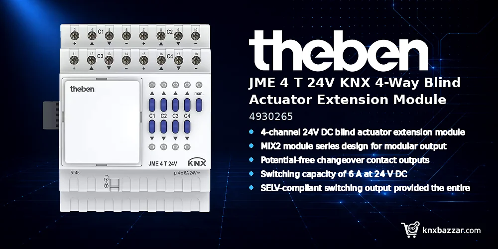 theben JME 4 T 24V KNX